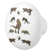 Bouton De Porte En Céramique Knob Dinosaur (Droite)