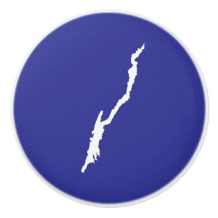 Bouton De Porte En Céramique Knob du lac George Porcelain