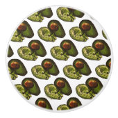 Bouton De Porte En Céramique Knobs Avocado (Devant)