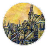 Bouton De Porte En Céramique La luxure dans l'espace (Devant)