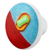 Bouton De Porte En Céramique La Propreté Est À Côté De La Godeur (Droite)