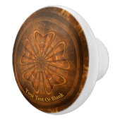 Bouton De Porte En Céramique La sculpture sur bois (Droite)