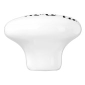 Bouton De Porte En Céramique La vérité reste (Côté)