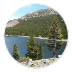 Bouton De Porte En Céramique Lac Tenaya dans le parc national de Yosemite