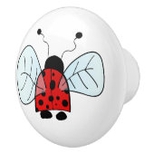 Bouton De Porte En Céramique Ladybird (Droite)