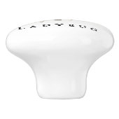 Bouton De Porte En Céramique Ladybug (Côté)