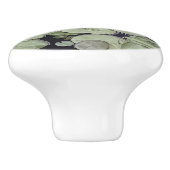 Bouton De Porte En Céramique Lake Lily Pad Explosion (Côté)