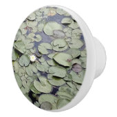 Bouton De Porte En Céramique Lake Lily Pad Explosion (Droite)