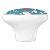 Bouton De Porte En Céramique L'amour de Noël (Côté)