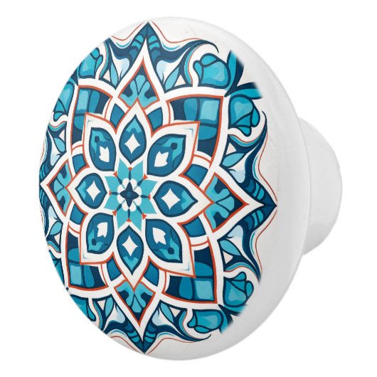 Bouton De Porte En Céramique L'artisanat de style arabe (Droite)