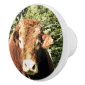 BOUTON DE PORTE EN CÉRAMIQUE LE BULL (Droite)