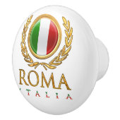 Bouton De Porte En Céramique Le drapeau italien (Droite)