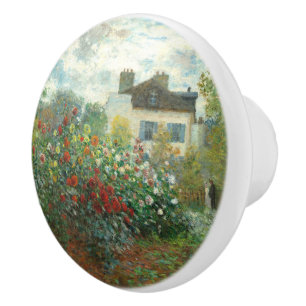 Bouton De Porte En Céramique Le jardin de l'artiste à Argenteuil par Claude Mon