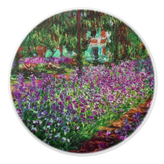 Bouton De Porte En Céramique Le jardin de l'artiste à Giverny par Monet