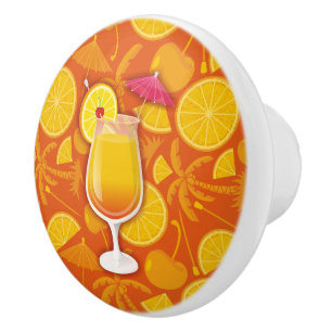Bouton De Porte En Céramique Le lever du soleil de Tequila