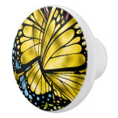 Bouton De Porte En Céramique Le papillon majestueux (Droite)