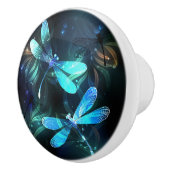 Bouton De Porte En Céramique Les libellules du lac (Droite)