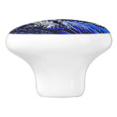 Bouton De Porte En Céramique Les styles modernes de grande vague de Hokusai (Côté)