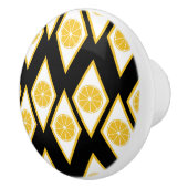 Bouton De Porte En Céramique Les tranches d'agrumes dans le Motif Diamant moder (Droite)