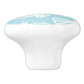 Bouton De Porte En Céramique L'été Shell modèlent (Côté)