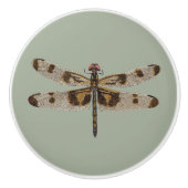 Bouton De Porte En Céramique Libellule de traction de tiroir (Devant)