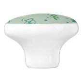 Bouton De Porte En Céramique Lizard (Côté)