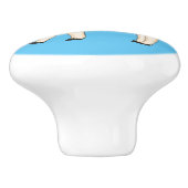 Bouton De Porte En Céramique Llama (Côté)