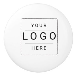 Bouton De Porte En Céramique Logo personnalisé