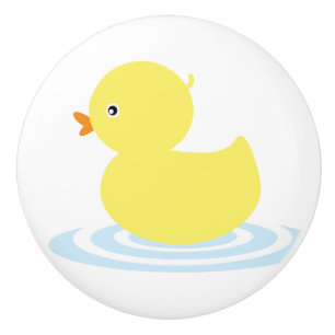 Bouton De Porte En Céramique Lucky Ducky