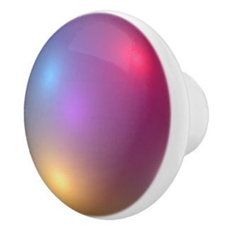 Bouton De Porte En Céramique Lumière et ombre