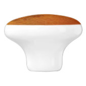 Bouton De Porte En Céramique Lune jaune dorée (Côté)