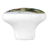 Bouton De Porte En Céramique Lys d'eau (Côté)