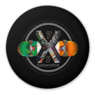 Bouton De Porte En Céramique Made en Irlande 1975