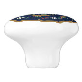 Bouton De Porte En Céramique Mah Jongg Motifs (Côté)