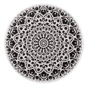 Bouton De Porte En Céramique Mandala G385 (Devant)