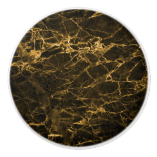 BOUTON DE PORTE EN CÉRAMIQUE MARBRE BROWN