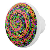 Bouton De Porte En Céramique Mardi Gras (Droite)