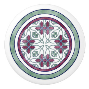 Bouton De Porte En Céramique Marie