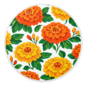 Bouton De Porte En Céramique Marigold  Drawer pull (Devant)