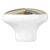 Bouton De Porte En Céramique Marqueterie géométrique (Côté)