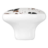 Bouton De Porte En Céramique Masquer l'animal (Côté)