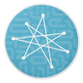 Bouton De Porte En Céramique MCM MOD Star C (Devant)