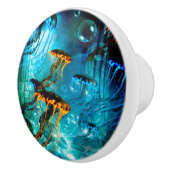 Bouton De Porte En Céramique Méduses impressionnantes (Droite)