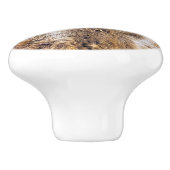 BOUTON DE PORTE EN CÉRAMIQUE MEERKAT (Côté)