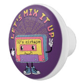 Bouton De Porte En Céramique Mélangons-le. (Droite)