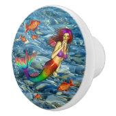 BOUTON DE PORTE EN CÉRAMIQUE MERMAID (Droite)