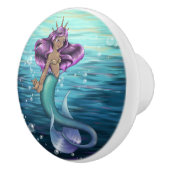 Bouton De Porte En Céramique Mermaid Iole (Droite)