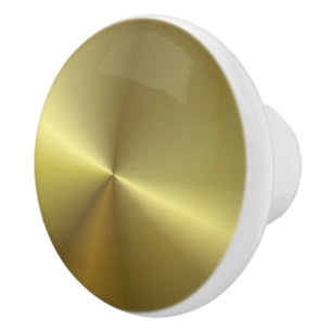 Bouton De Porte En Céramique Métallurgie Gold Modèle personnalisé élégant