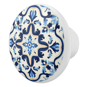 Bouton De Porte En Céramique Mignonne faux portugais