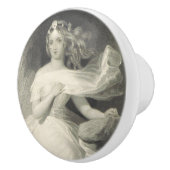 Bouton De Porte En Céramique Miranda (Droite)